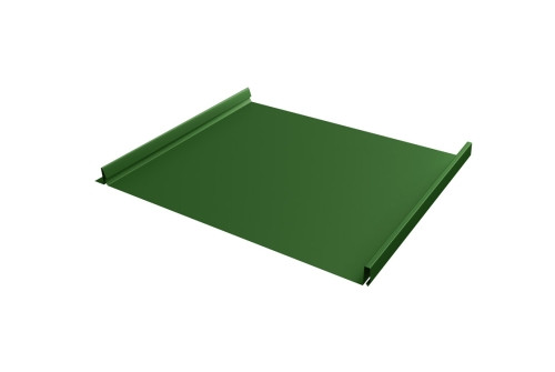 Кликфальц Pro Fin 0,45 PE с пленкой на замках RAL 6002 лиственно-зеленый - фото - 1