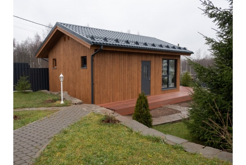 Металлочерепица классик 0,45 PE RAL 7016 антрацитово-серый - фото - 1