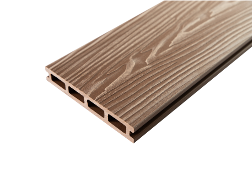 Террасная доска Grand Line 150х25мм 3D Винтаж Орех 3м - фото - 2