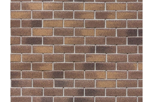 ТЕХНОНИКОЛЬ HAUBERK фасадная плитка, Бельгийский Кирпич - фото - 1