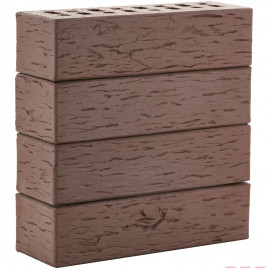 Клинкер фасадный КОРИЧНЕВЫЙ «МЮНХЕН» - фото - 1