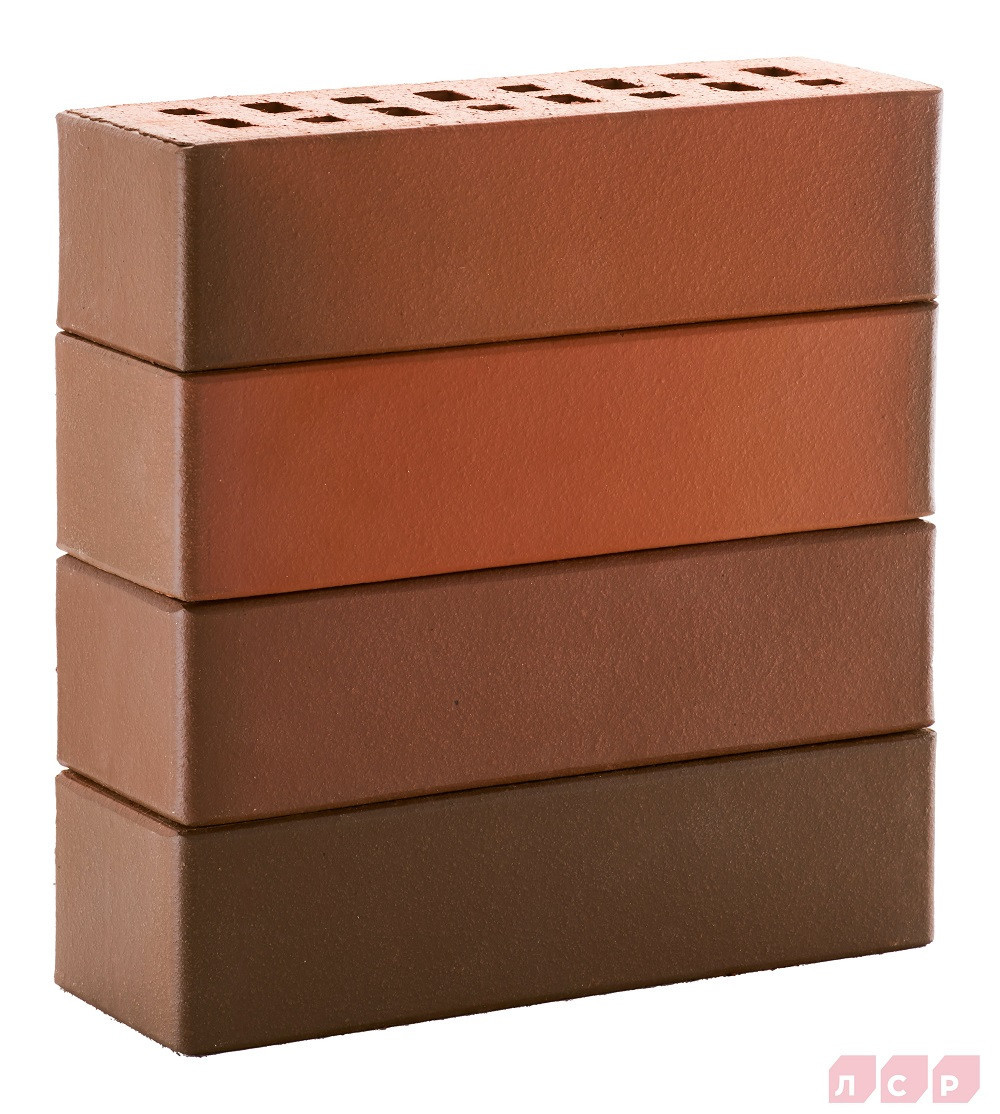 Клинкер фасадный КРАСНЫЙ ФЛЭШ «НОТТИНГЕМ» - фото - 1