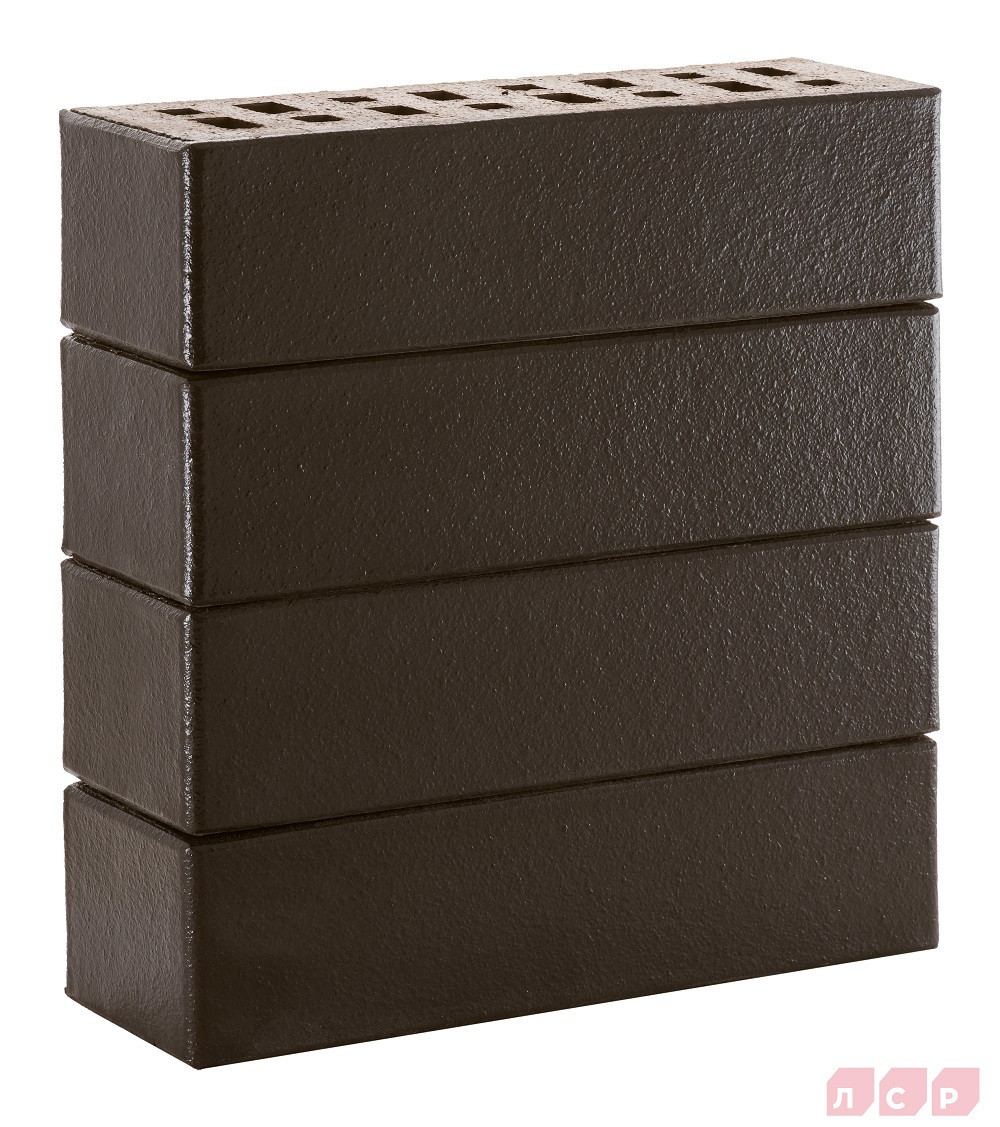 Клинкер фасадный чёрный глянцевый «Рейкьявик» - фото - 1