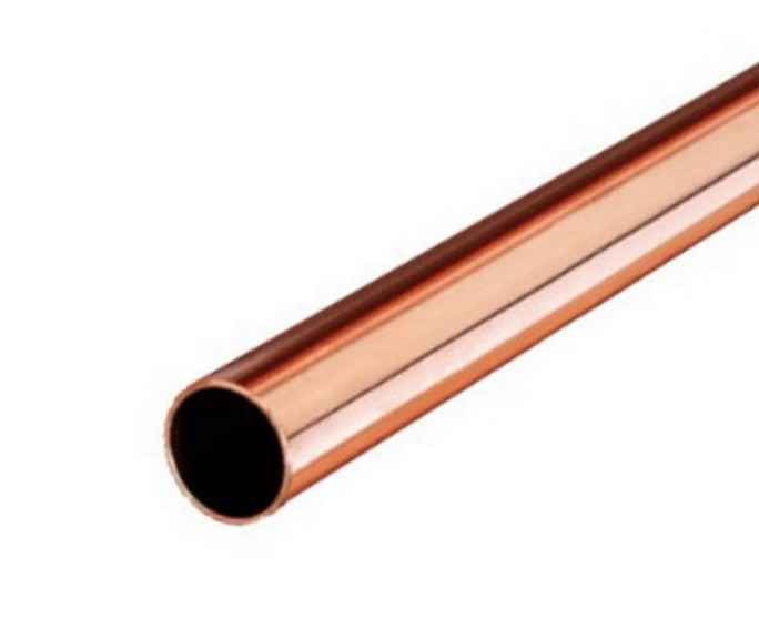 Труба медная 20х1.5 мяг, длина 3 м, марка М2 - фото - 1