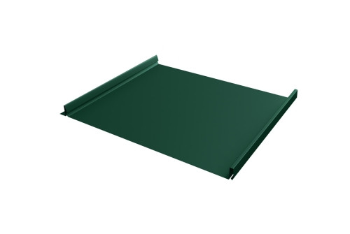 Кликфальц Fin Line Grand Line 0,5 PurLite Matt с пленкой на замках RAL 6005 зеленый мох - фото - 1