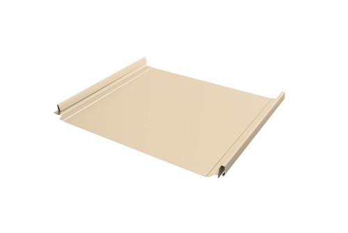 Кликфальц Pro Grand Line 0,5 Satin с пленкой на замках RAL 1015 светлая слоновая кость - фото - 1