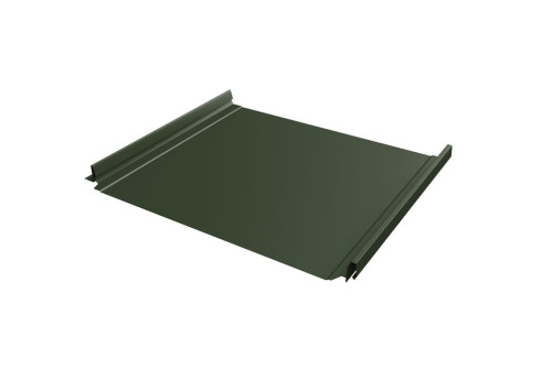 Кликфальц Pro Grand Line 0,5 GreenCoat Pural BT, matt с пленкой на замках RR 11 темно-зеленый (RAL 6020 хромовая зелень) - фото - 1