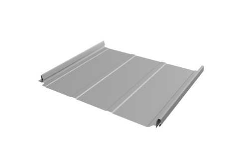 Кликфальц Pro Line Grand Line 0,5 Satin с пленкой на замках RAL 7004 сигнальный серый - фото - 1