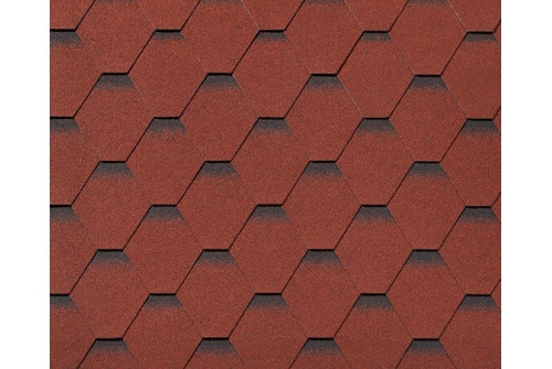 RoofShield черепица Классик Стандарт (3м2) Красный с оттенением - фото - 1
