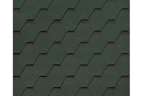 RoofShield черепица Классик Стандарт (3м2) Зеленый с оттенением - фото - 1