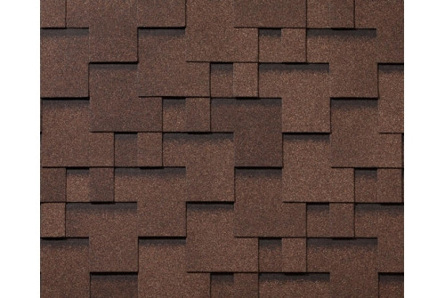 RoofShield черепица Классик Модерн (3м2) Коричневый топаз - фото - 1