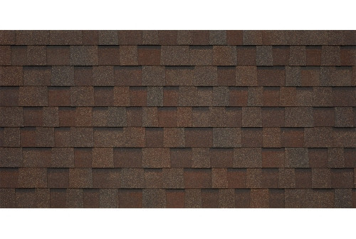 Битумная черепица TEGOLA CORTINA nocciola 432 (фундук коричневый) - фото - 1