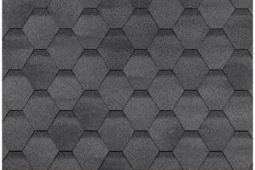 ТЕХНОНИКОЛЬ Гибкая черепица, Финская, Соната Серый - фото - 1