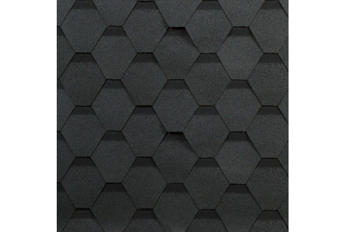 ТЕХНОНИКОЛЬ Гибкая черепица, Оптима, Серый - фото - 1