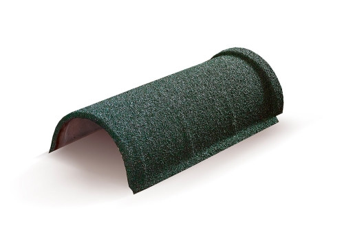 Конек полукруглый одинарный AeroDek Tradition /Firenze хвойный лес - фото - 1