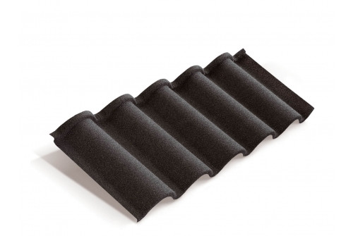 Лист Metrotile Romana черный - фото - 1