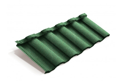 Лист Metrotile MetroRoman зеленый - фото - 1