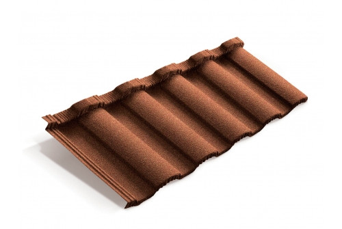 Лист Metrotile MetroRoman терракотовый - фото - 1