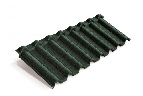 Лист Metrotile Gallo темно-зеленый - фото - 1