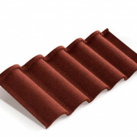 Лист Metrotile Romana красный - фото - 1