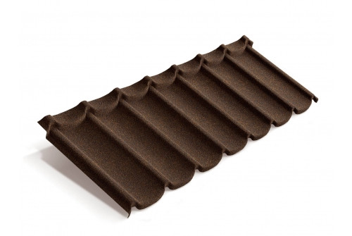 Лист Metrotile Mistral айрон-барк - фото - 1