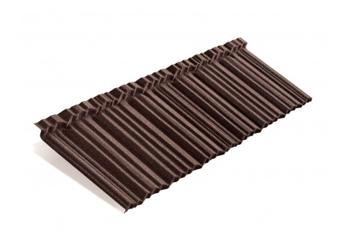 Лист Metrotile MetroShake 2 коричневый - фото - 1