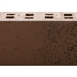 Клинкер фасадный коричневый с черной посыпкой "Гардюр" 0,71NF гладкий - фото - 5