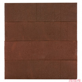 Клинкер фасадный темно-красный с бордовым песком "Порту" 0,71 NF винтаж - фото - 5
