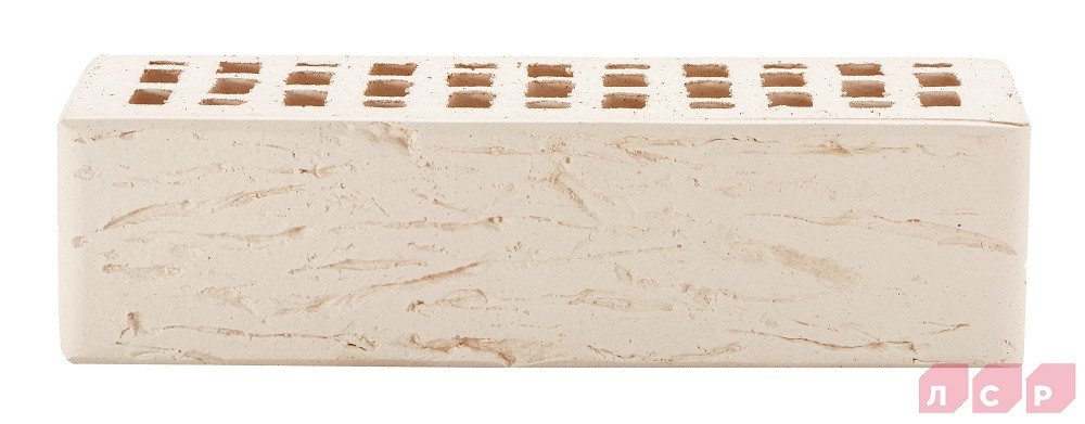 Кирпич лицевой белый 1NF рустик - фото - 5