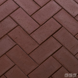 Клинкер тротуарный светло-коричневый "Берлин" 0,51NF - фото - 1