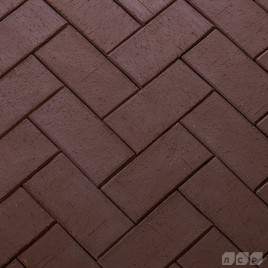 Клинкер тротуарный коричневый "Мюнхен" 0,51NF - фото - 1